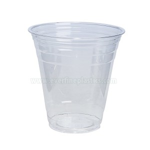 Cup Plastic Crystal Clear PET 12oz poşetekê