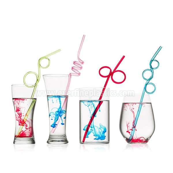 8 Year Exporter
 PVC Loop Straws Assorted Colors – Straw With Spoon