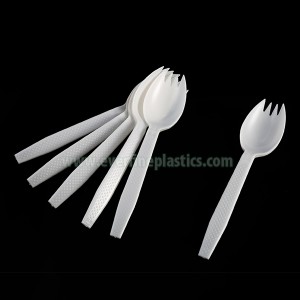 Newly Arrival  PP Cutlery 514 – 20 Pieces Disposable Plastic Color Spoon
