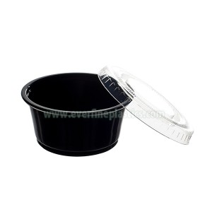 Plastic Portion Cup with Lid 2oz