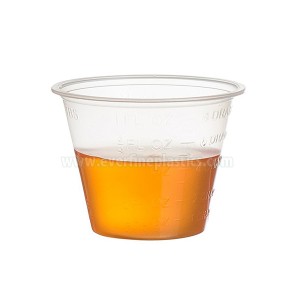 Plastic Medicine Cup 1 oz