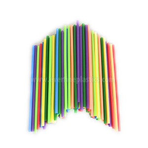 Plastic Giant Straight Straws 10 1/4 Inches