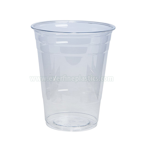 2017 China New Design
 Plastic Cup Crystal Clear PET 16oz – 14cm Plastic Spoons