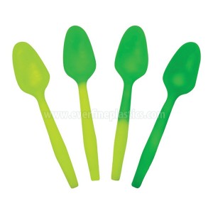 Plástico Cor Mudando Spoons