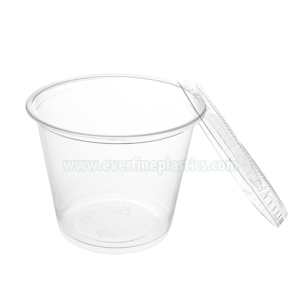 Good Wholesale Vendors 
 Plastic Portion Cup with Lid 5.5oz – Colorful Straight Drinking Straw