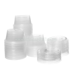 Plastic Portion Cup sa Lid 3.25oz