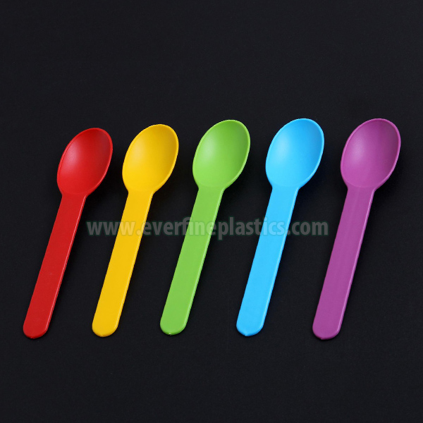 Manufacturer of 
 PP Cutlery 519 – Cartoon Plastic Salad Spoon