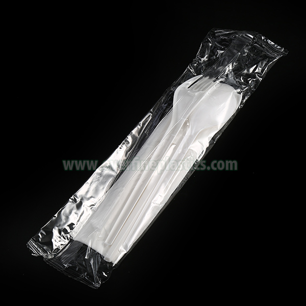 New Fashion Design for
 Cutlery Kit NO.6K4C3ME – Disposable Wrapped Plastic Spoons
