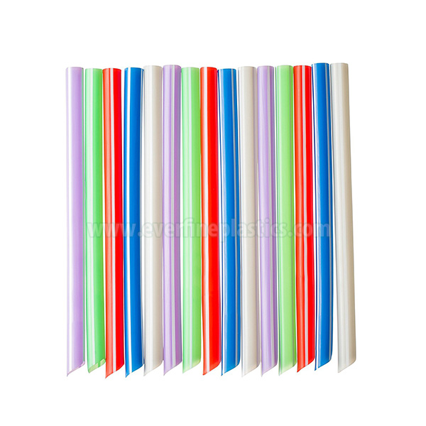High Quality for
 Bubble Tea & Smoothie 8 Inches Plastic Straws – Long Handle Plastic Spoons